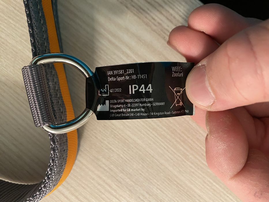 Світлодіодний нашийник для собак Zoofari розмір L