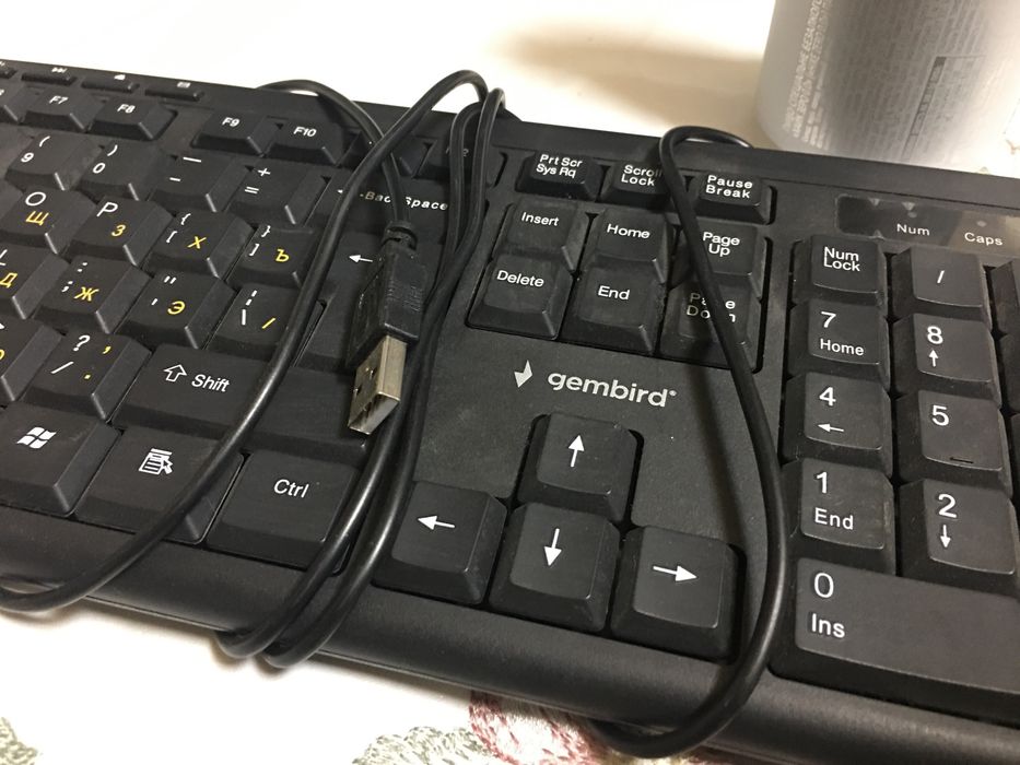 Gembird usb клавиатура