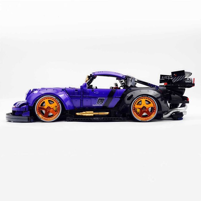 Конструктор KBOX 10544 Porsche 964 Cпорткар. 4190 деталей. Масштаб 1:8. Підтримує встановлення радіокерування