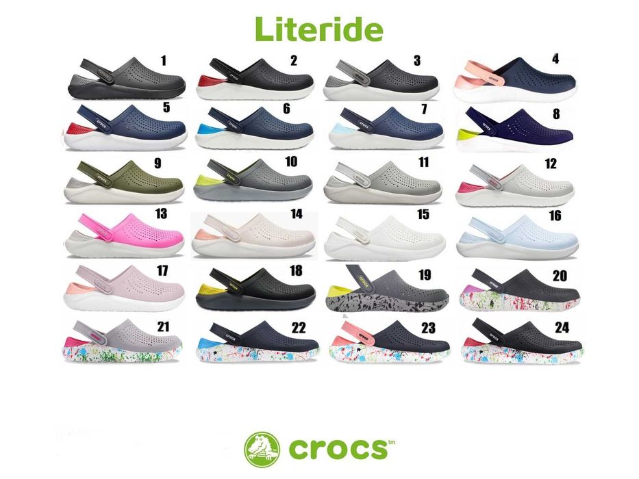 Новые! Мужские и женские Кроксы Лайт Райды Crocs LiteRide Clog! Акция