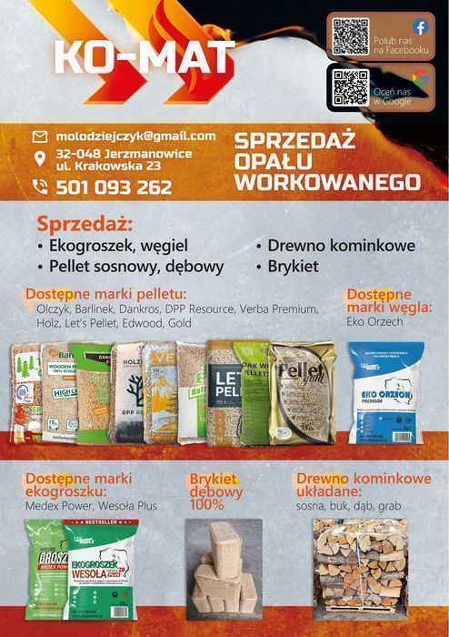 Pellet Olczyk A1 EN plus DIN plus Transport WINDA