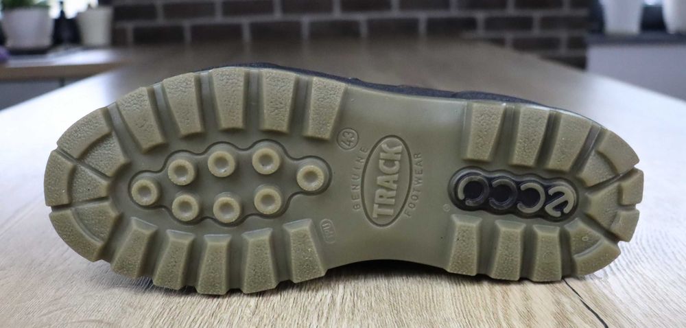 Ecco Track skórzane męskie półbuty GTX 43 ( 28 cm)