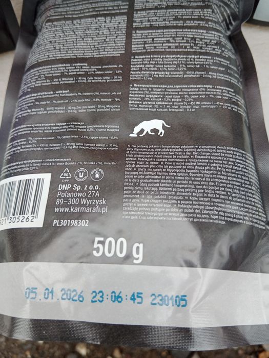 Karma saszetki Rafi 20x500g mix