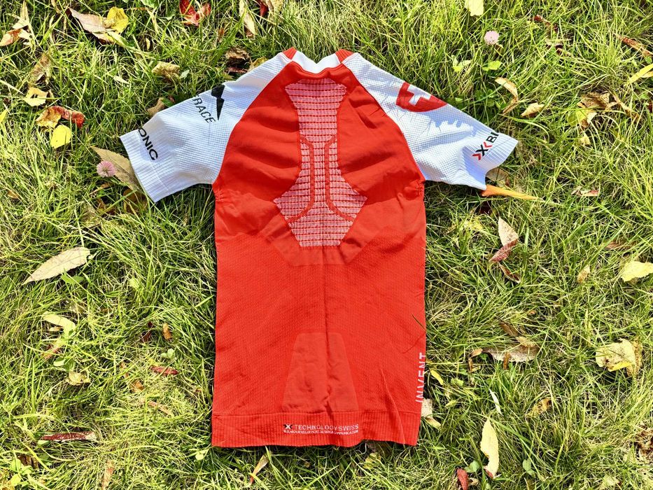 Чоловіча термобілизна, термофутболка x-bionic invent 4.0 patriot