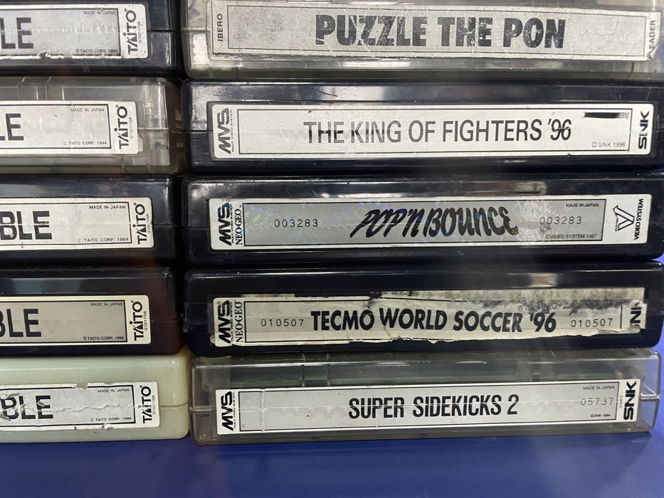 Mvs Neo Geo cartuchos