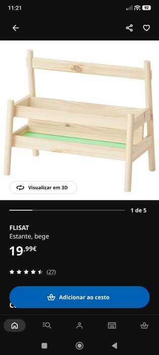 Estante IKEA infantil