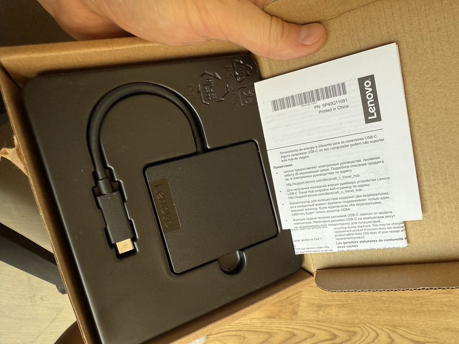 Lenovo USB-C Travel Hub