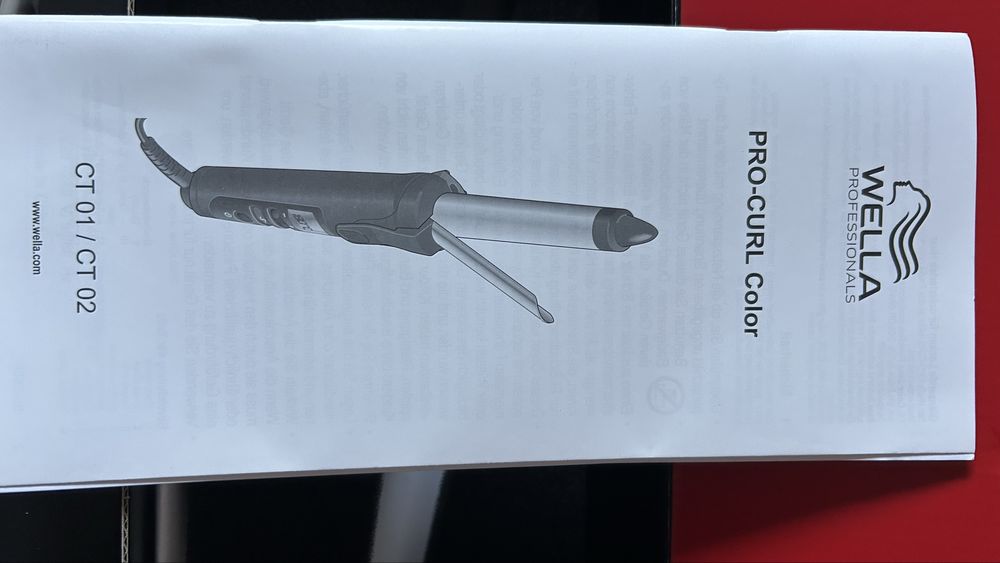 Lokówka Wella Pro Curl Color 24mm 230V chroniąca kolor włosów