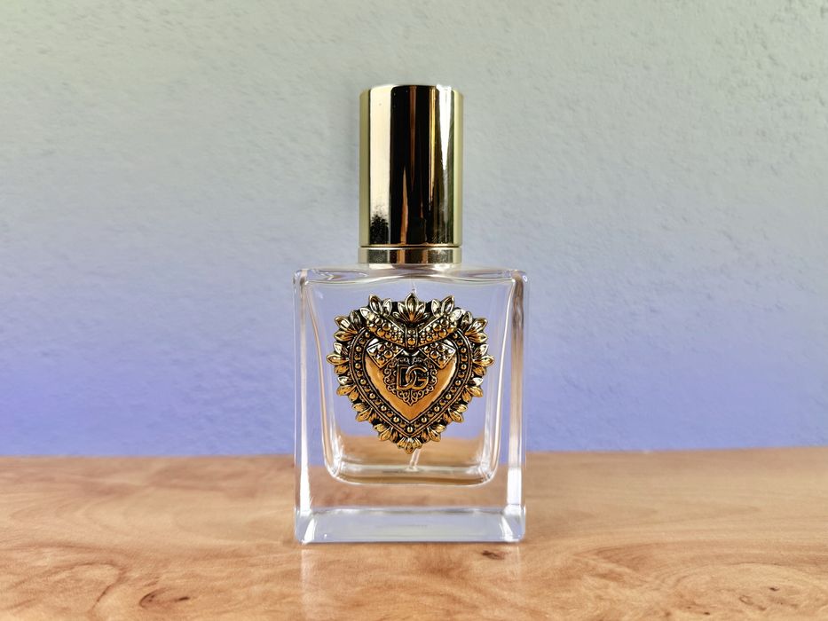 Frasco Recarregável p/ perfume Devotion Dolce Gabbana