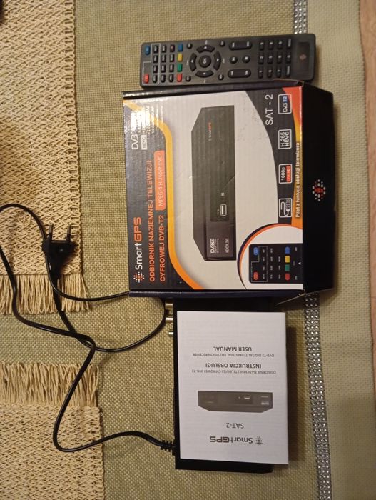 Dekoder Dvbt2 Smart Gps prawie nowy . Okazja!