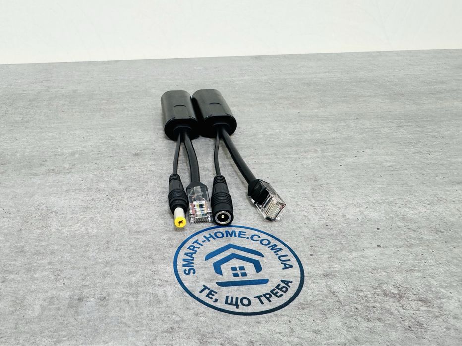 1000Мб‼️12 48 адаптер питания для оптики роутера ONU инжектор сплиттер