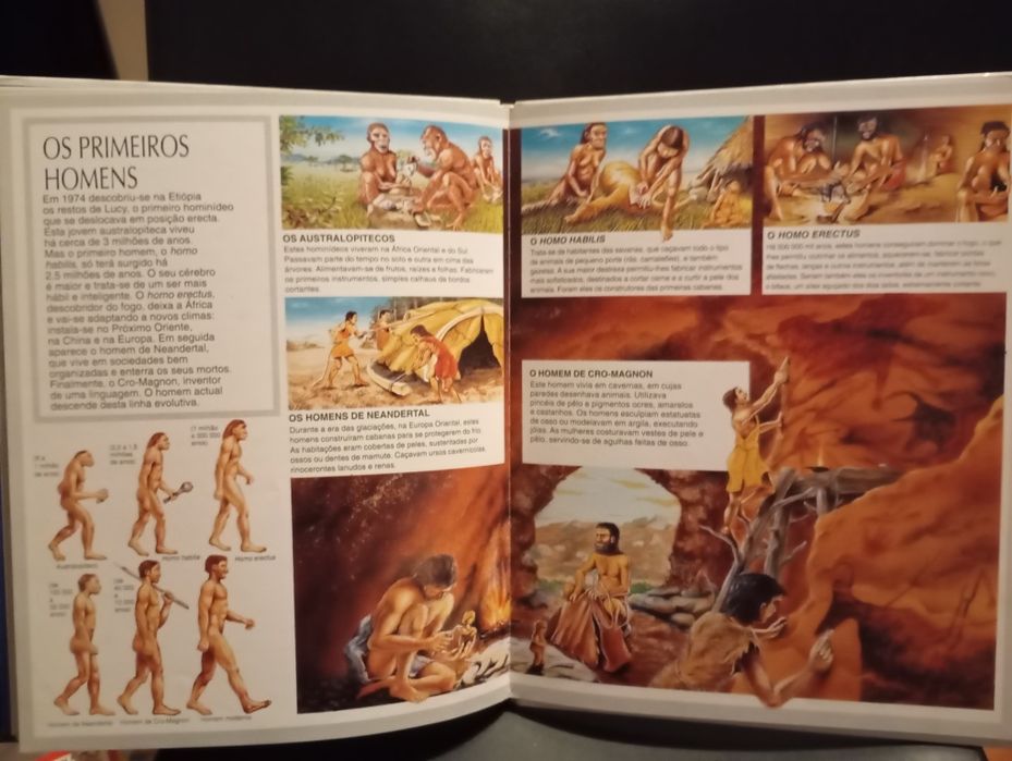Livro "A terra - enciclopédia por imagens"