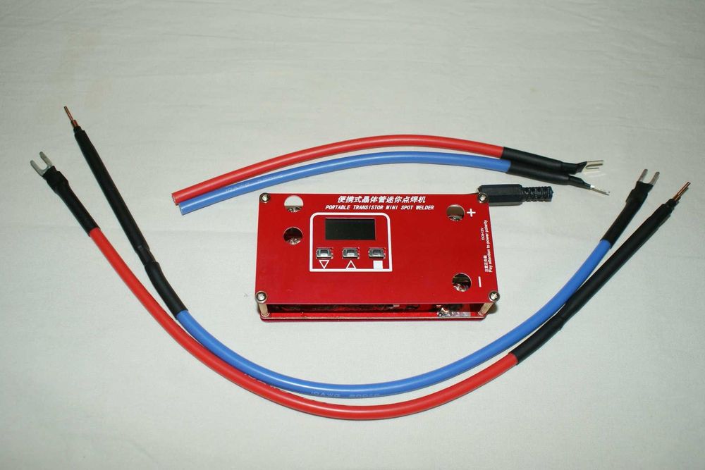 Точкове, контактне зварювання акумуляторів, спотер