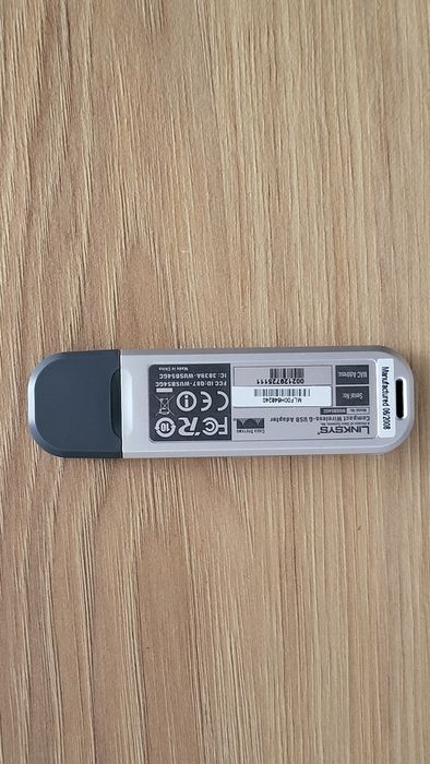 Wifi stick adapter linksys Wireless-G nowy komplet