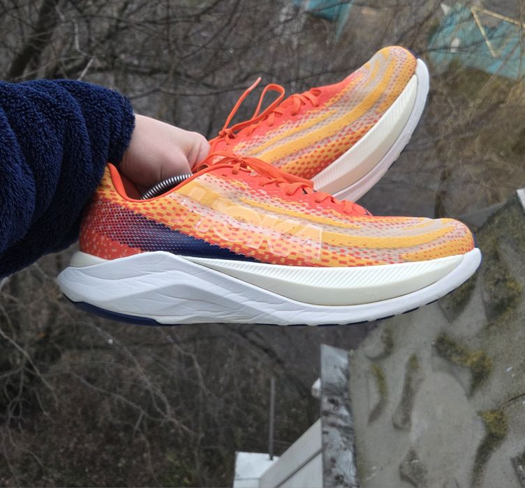 46.5р Hoka Mach X чоловічі кросівки
