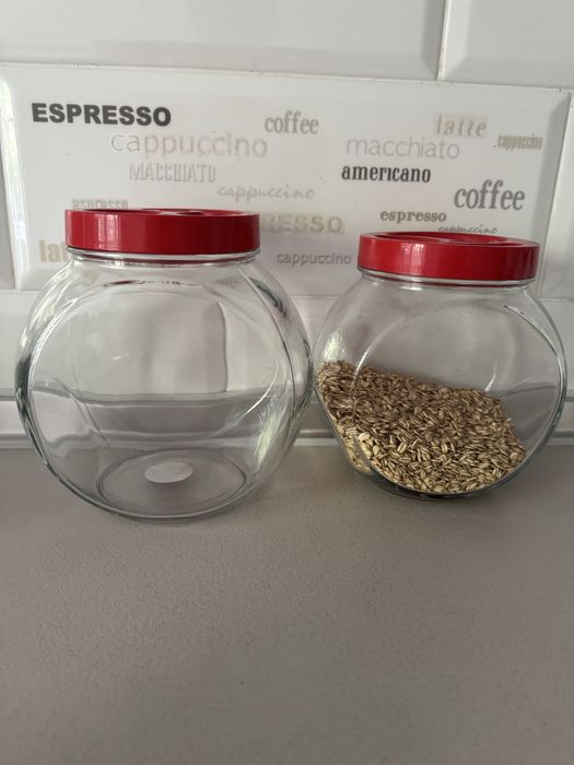 Банка скляна для сипучих продуктів