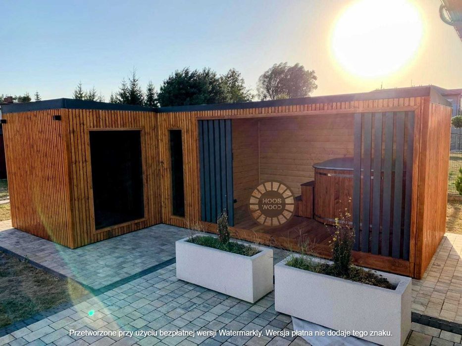 zestaw SPA/sauna/jacuzzi/balia