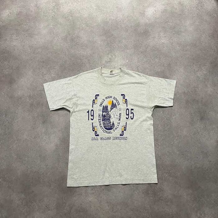 Vintage Koszulka High School 1995 Single Stitch T-Shirt Retro Y2K 90s