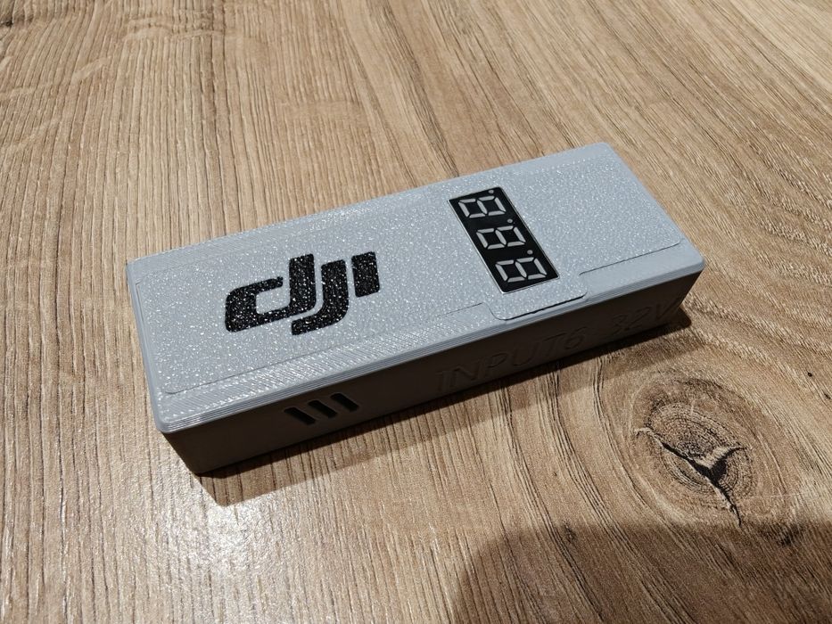 Адаптер XT60 - USB-C/USB-A для батарей FPV 2-8s, 100w з вольтметром, перехідник, зарядний пристрій від акумулятора з xt60