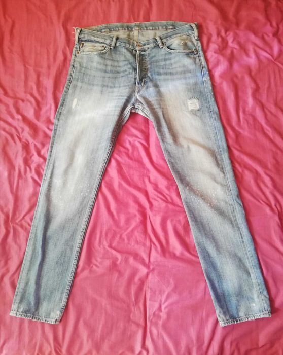 Jeansy męskie Ralph Lauren 1967 Spencer Slim 38/34