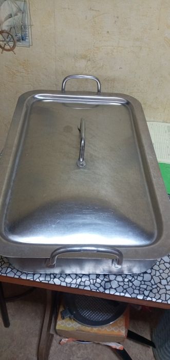 Посуда нержавейка, лоток для гуляша...