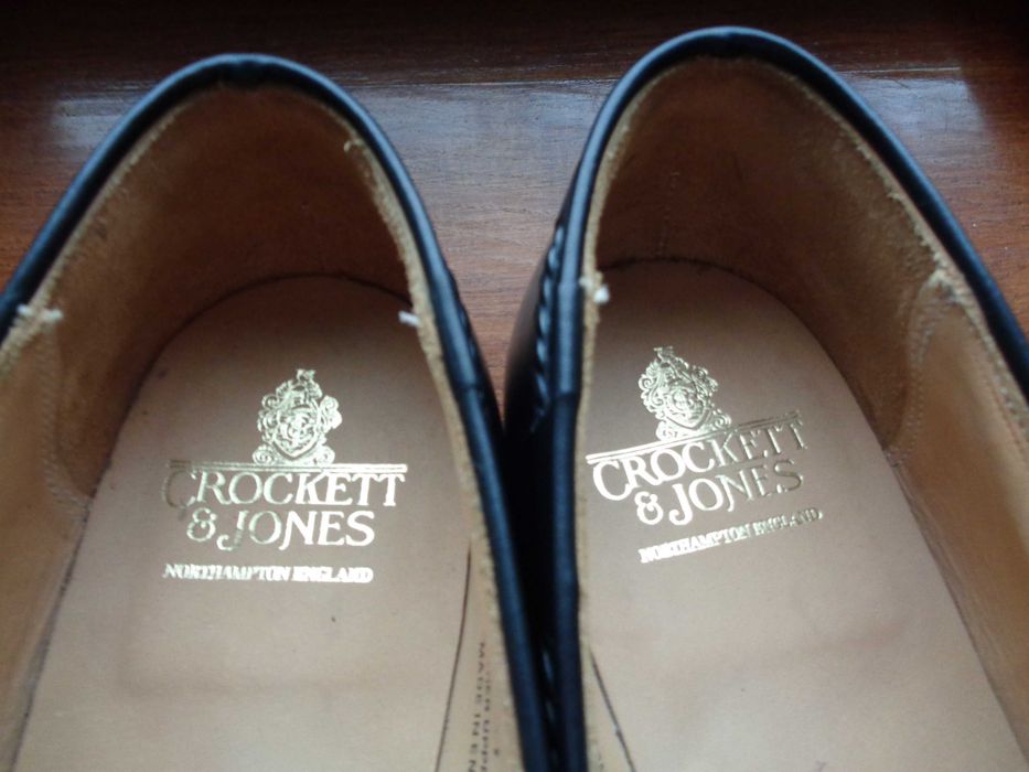 Mokasyny loafersy Crockett Jones 11/45 Loake John Lobb Nowe
