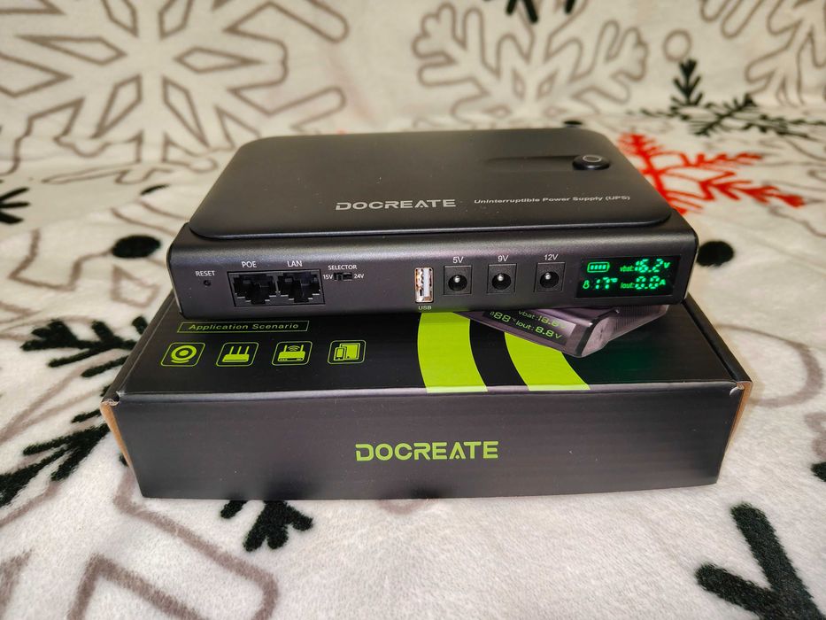 ДБЖ UPS 36W Doocreate DC1036L (без акумуляторів)