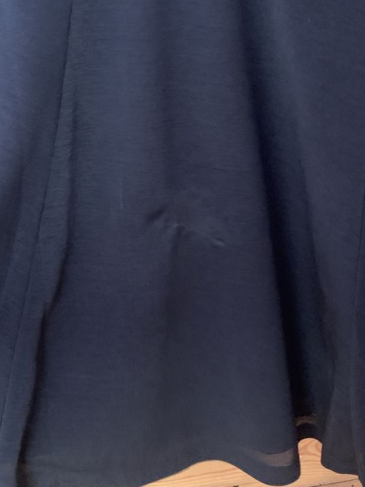 Czarna sukienka z siateczka H&M, roz. XS
