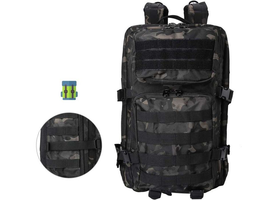 Mochila Tática de Ataque 3P 45L - NOVA