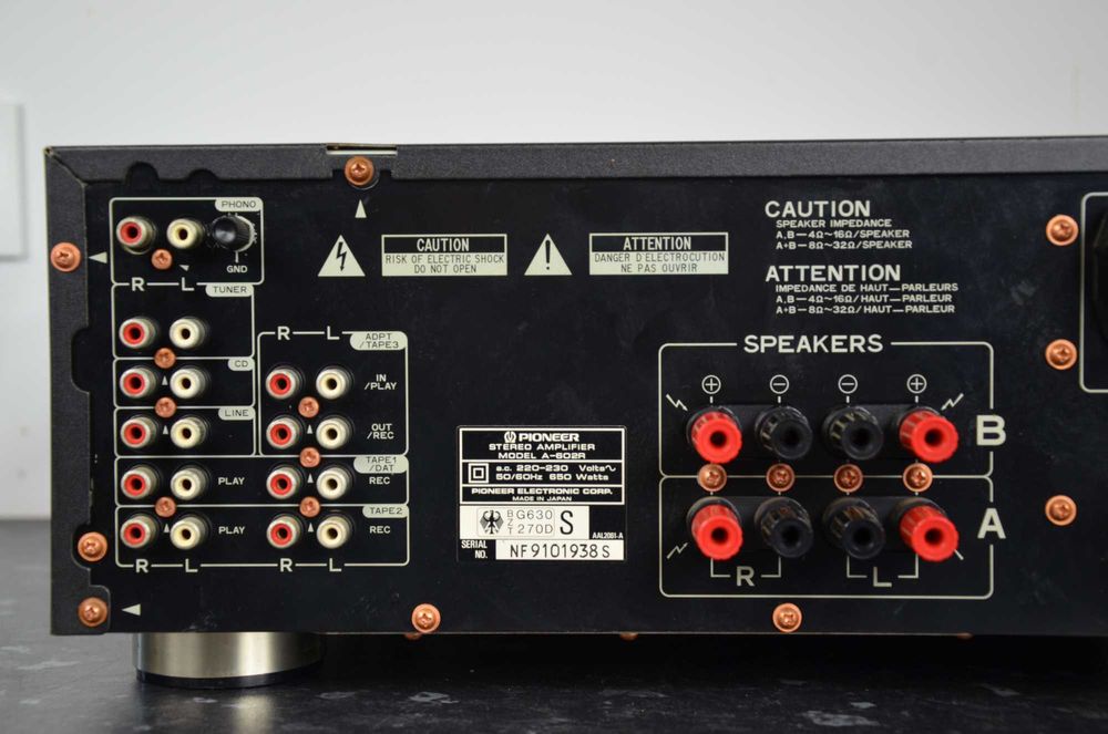 Wzmacniacz STEREO PIONEER A-602R Okazja Top Model JAPAN