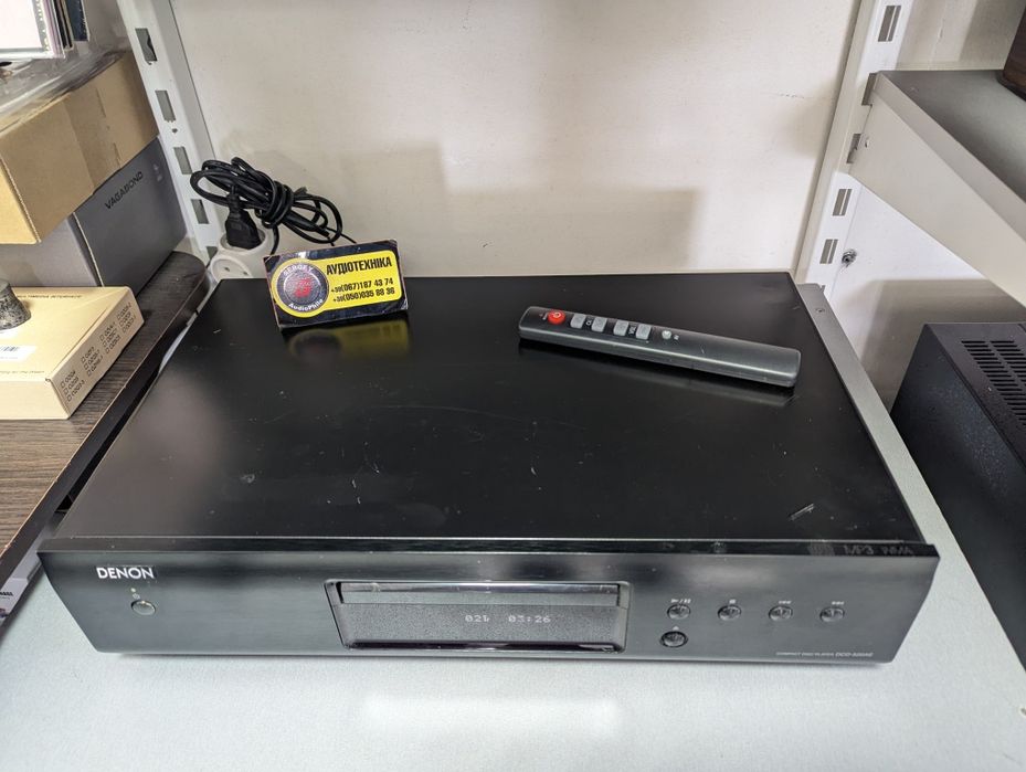 Denon DCD-520AE. CD Player. ЦАП Burr Brown PCM5102. CD, MP3