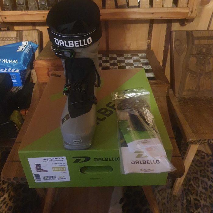 SKITUROWE Dalbello Quantum Free 110 nr. 27-27,5 dł. skorupy 305mm NOWE  posezonowa wielka obniżka cen !!!