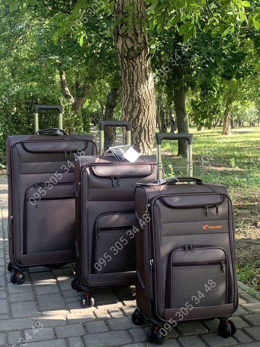 Чемодан Three Birds L, большой 115 литров с расширением