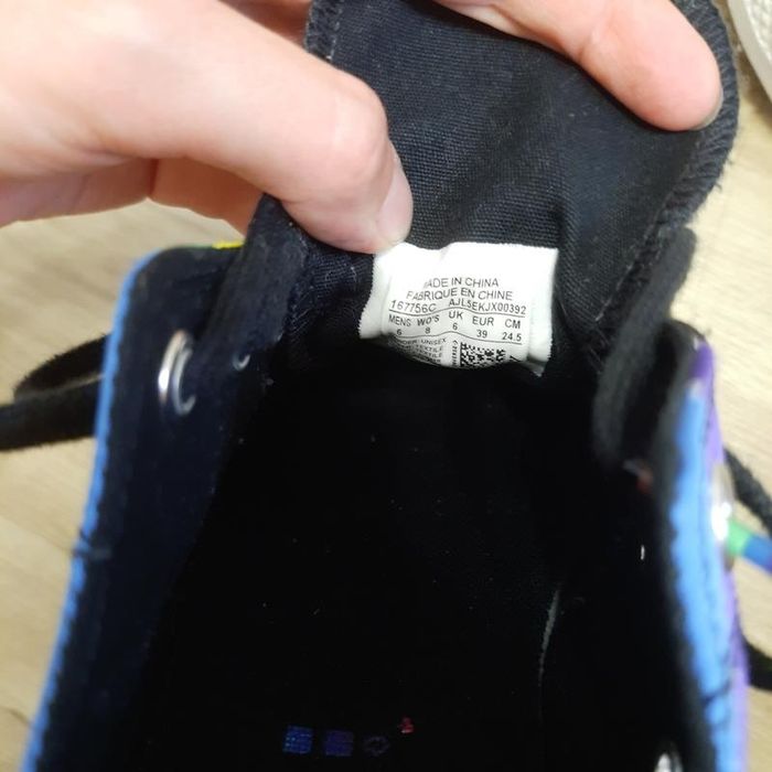 Кеди унісекс converse оригінал кольорові веселка лгбт прайд