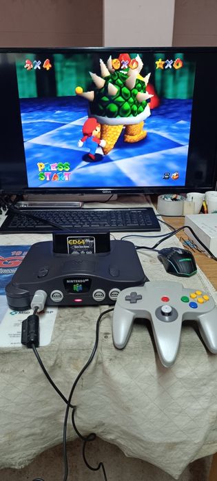 Nintendo 64 NTSCJ com jogo
