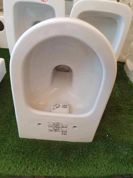Miska WC wisząca Vitra Sento RIM-EX bezrantowa 37x54cm bez deski