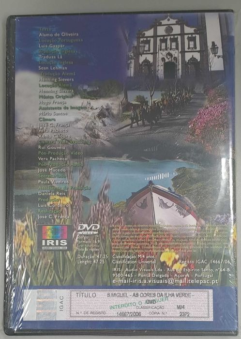 Pack sobre as Ilhas Portuguesas (4 DVD Novos e Selados)
