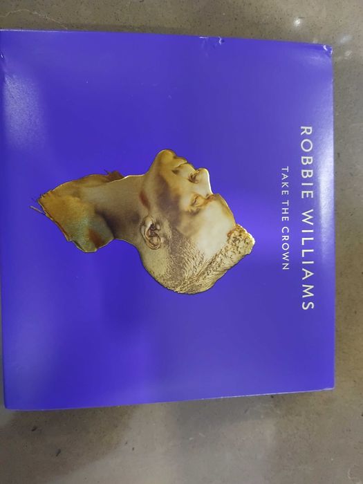 Robbie Williams em cd e dvd novo