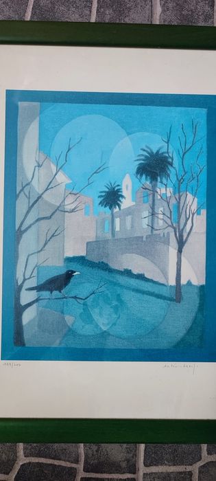 Serigrafia Original António Araújo - Edição Limitada Assinada e Numerada