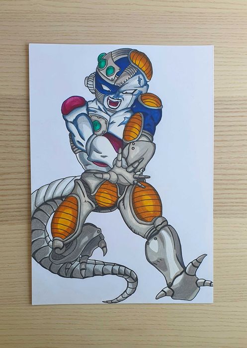 Desenho Dragon Ball Z – Mecha Frieza (Original & Digital)