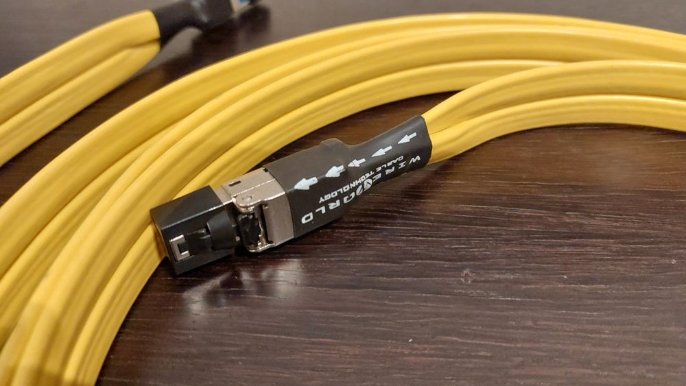 Cabo rede ethernet Wireworld Chroma 10 3m