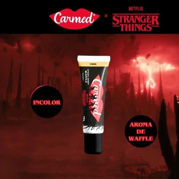 Carmed Hidratante Labial Sabor Stranger Things Upside Down Waffle