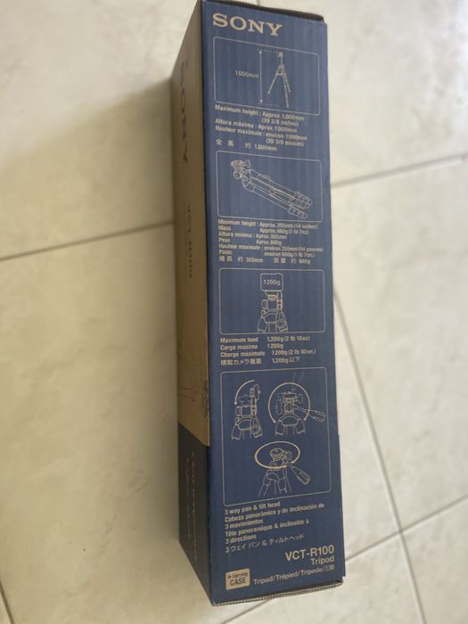 Tripé para maquina da Sony