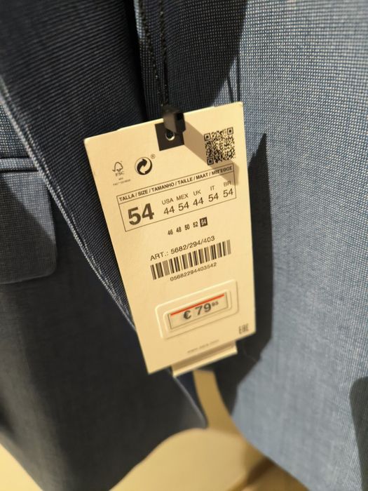 Blazer homem Zara novo