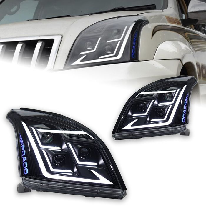 Передние фары Toyota Land Cruiser Prado 120(03-09)