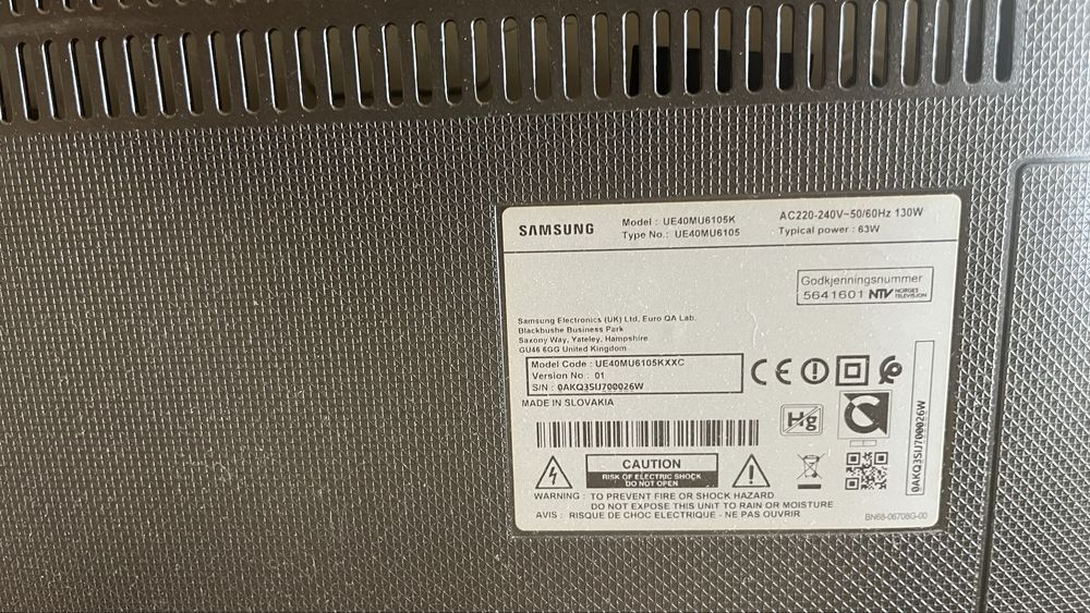 Samsung Smart tv 4k 42 polegadas