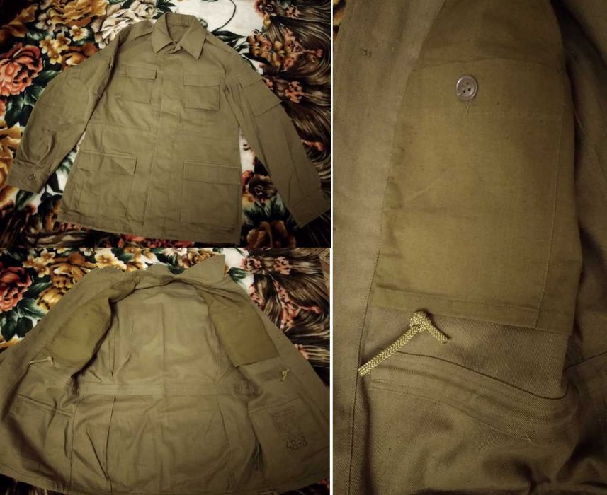 Костюм Афганка летний ( штаны и куртка) Афганка СССР песочка 1989год