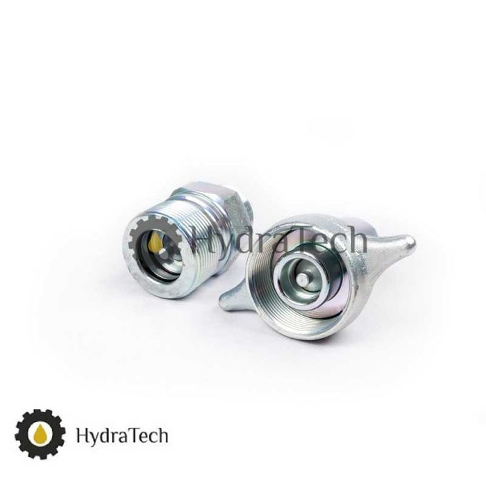 Швидко з'єднувач HYVA 1" дюйм (быстросъем гидравлический "барашек")