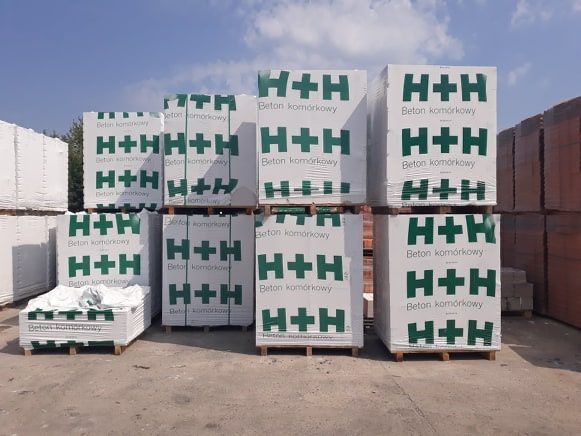 Gazobeton, beton komórkowy 12 cm