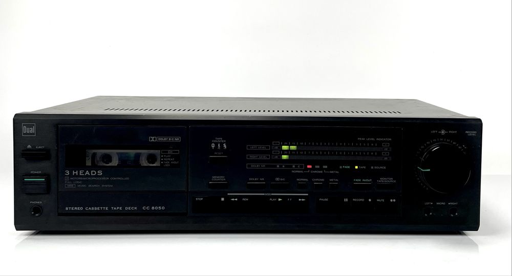 DUAL CC 8050 Magnetofon Stereo Audio HiFi, Lata Produkcji 1987-1988